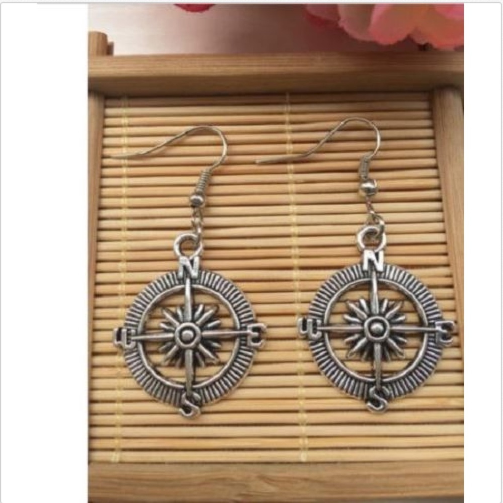 Compass Earrings